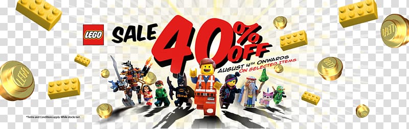 Lego Duplo Sales Promotion, big sale transparent background PNG clipart