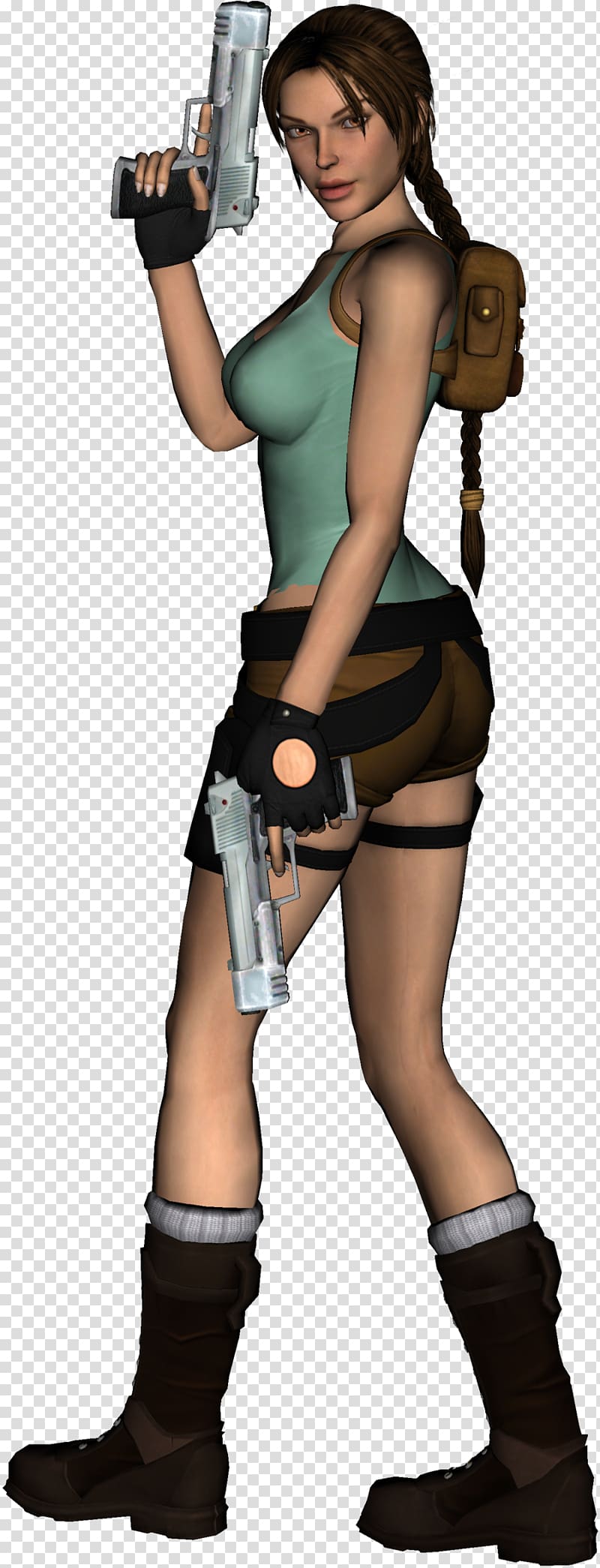 Lara Croft transparent background PNG clipart