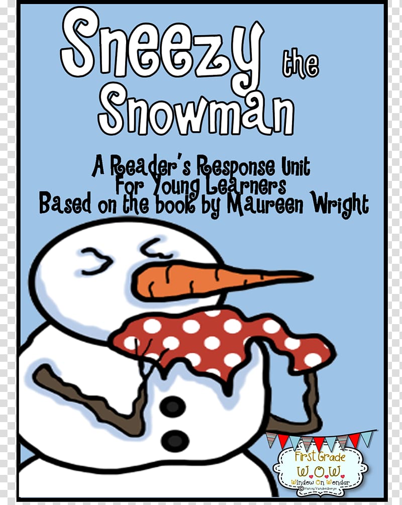 Sneezy the Snowman First grade Book Fiction Reading, book transparent background PNG clipart
