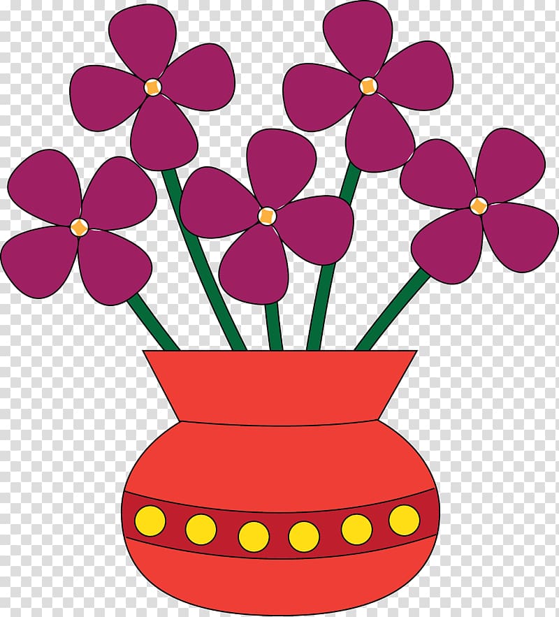 Vase Flower , Pink Base transparent background PNG clipart