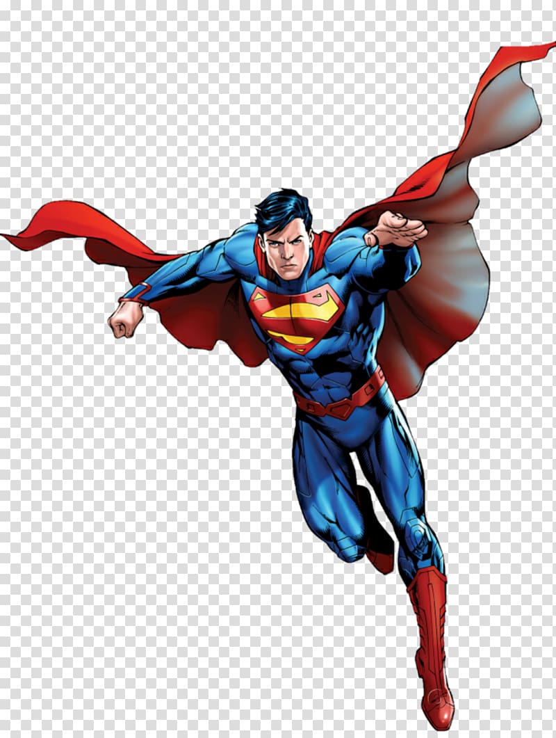 Superman digital illustration, Superman logo Comics, superman transparent background PNG clipart