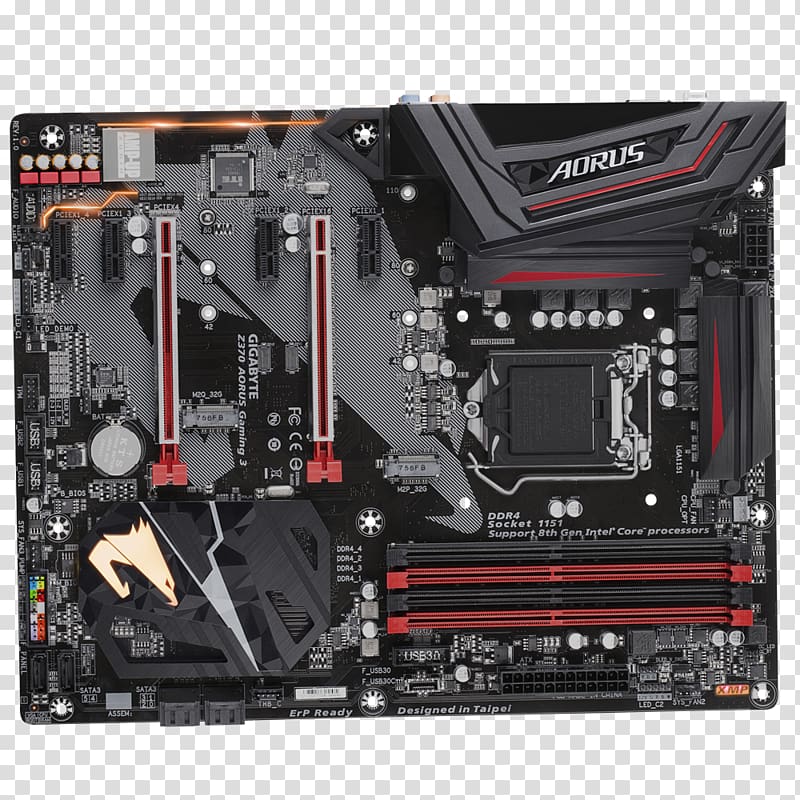 Intel LGA 1151 ATX Motherboard Gigabyte Technology, intel transparent background PNG clipart