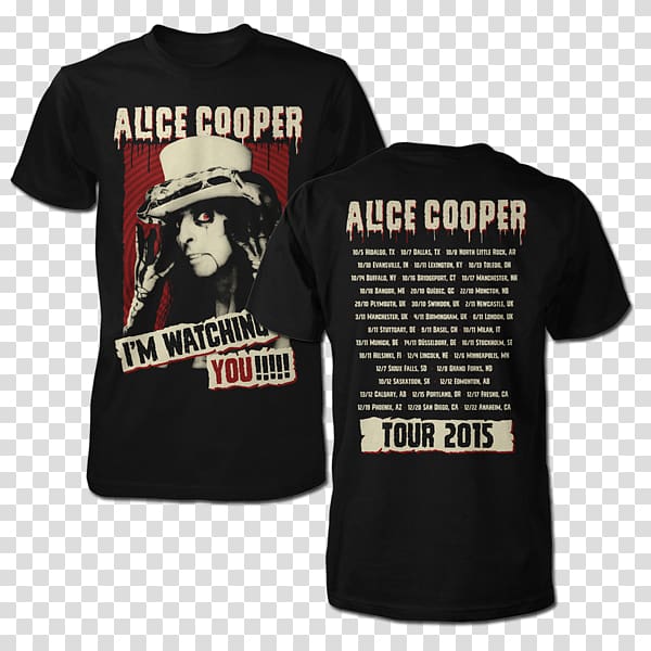 Long-sleeved T-shirt Cincinnati Bengals Long-sleeved T-shirt, Alice Cooper transparent background PNG clipart