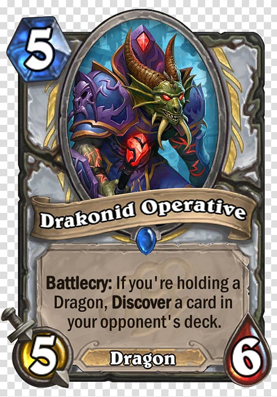 Blackrock Mountain Drakonid Operative Dragonfire Potion Potion of Madness Expansion pack, Standard 52card Deck transparent background PNG clipart