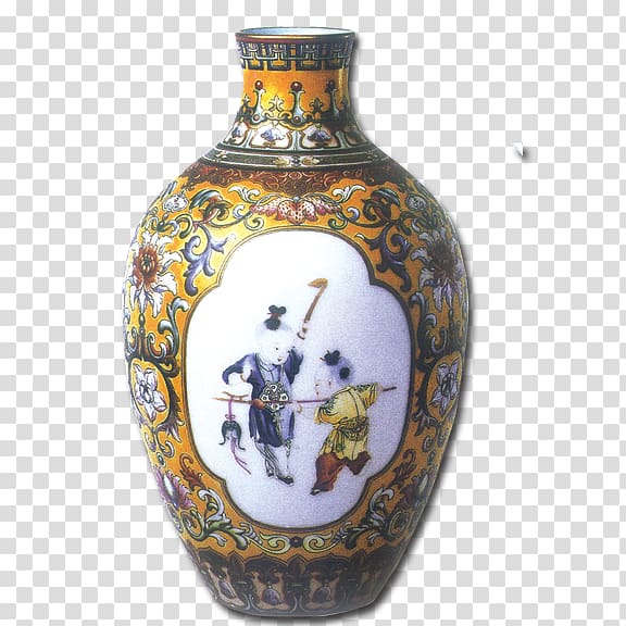 Vase Decorative arts, Exquisite vase,Blue and white transparent background PNG clipart