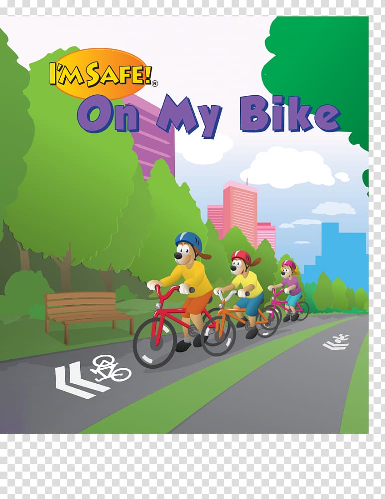 I\'m Safe, on My Bike Bicycle safety Cycling Child, full discount for activities transparent background PNG clipart