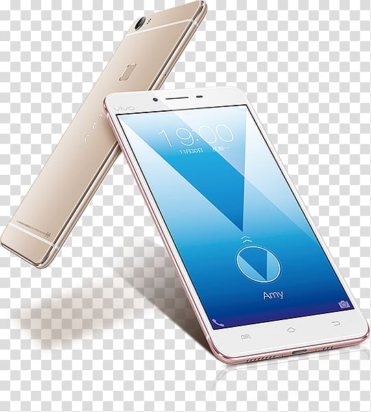 Samsung Galaxy S Plus Nokia X6 Vivo Smartphone AMOLED, Digital phone transparent background PNG clipart