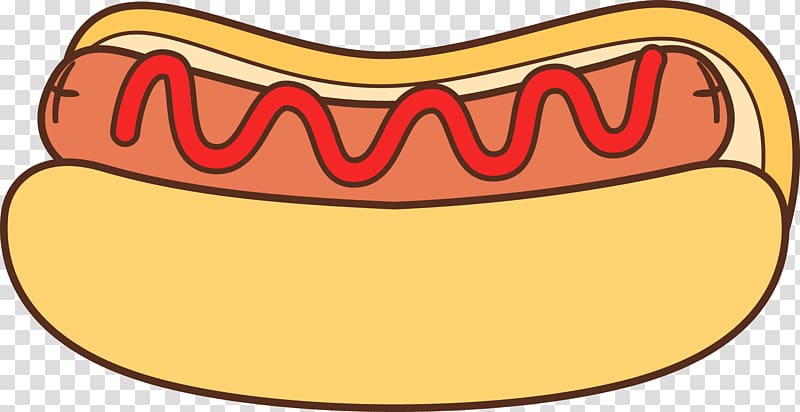 Hot dog Mouth Smile Tooth , Hotdog transparent background PNG clipart