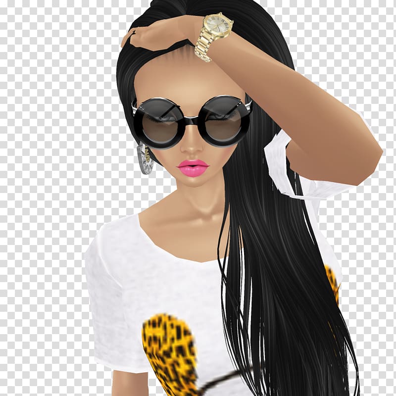 Fashion Eyewear Tax Hair Wig, swag transparent background PNG clipart
