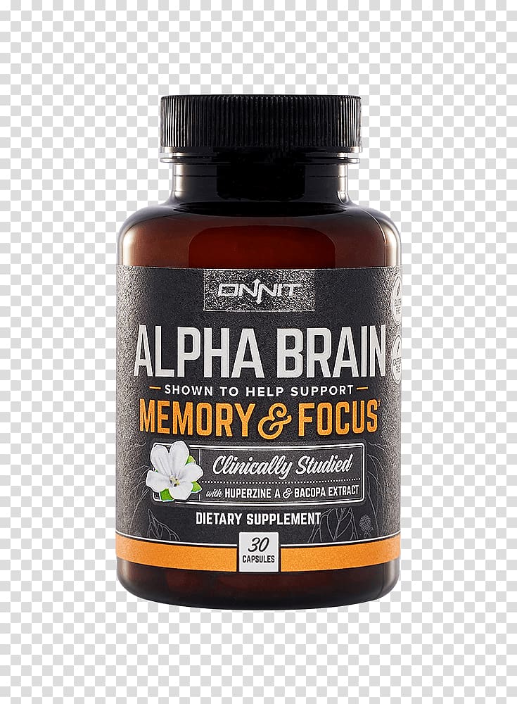 Dietary supplement Nootropic Brain Modafinil Piracetam, Brain transparent background PNG clipart
