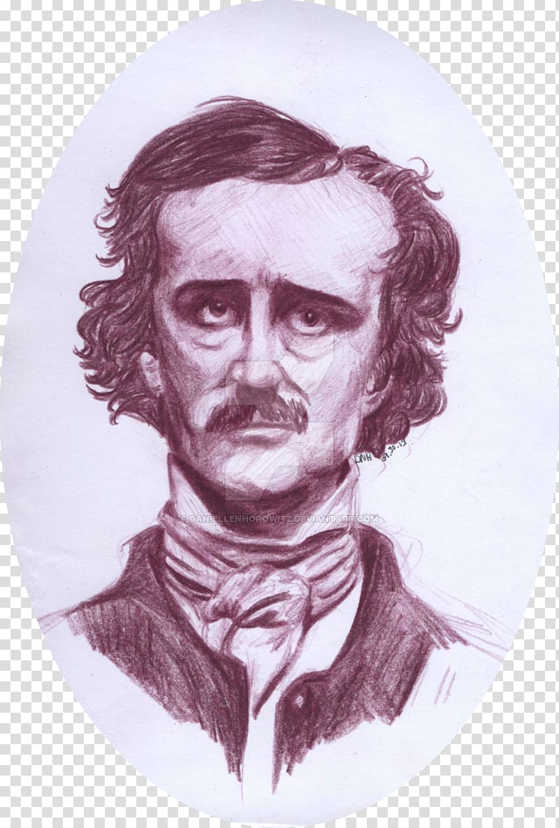 Nose Chin Forehead Jaw, Edgar Allan Poe transparent background PNG clipart
