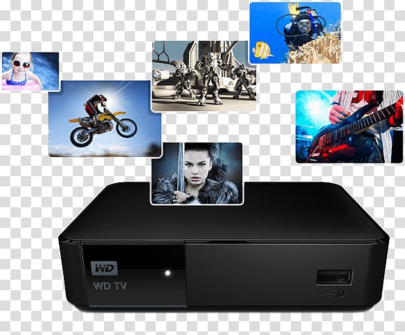 WD TV Multimedia Digital media player Video, H264mpeg4 Avc transparent background PNG clipart