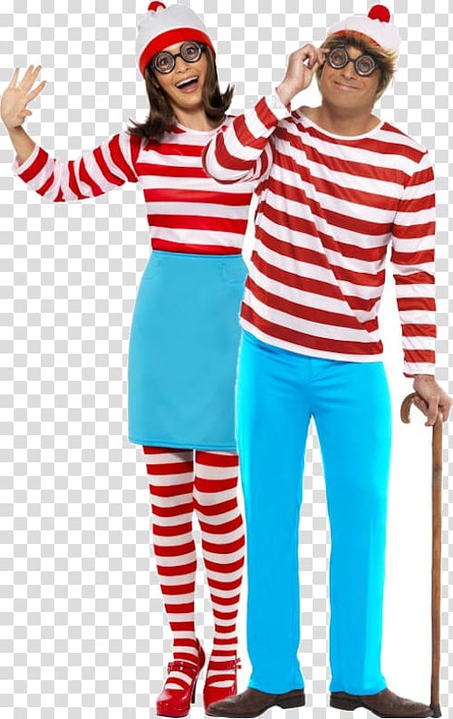 Where's Wally? Costume party Clothing Couple costume, party transparent background PNG clipart