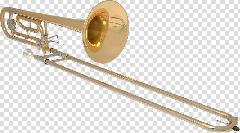 Types of trombone Musical Instruments Brass Instruments Leadpipe, trombone transparent background PNG clipart