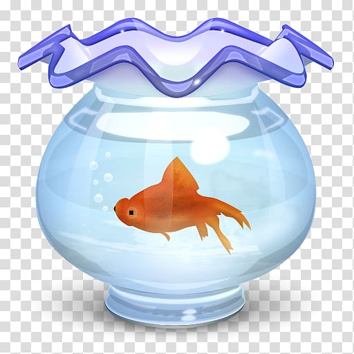 gold fish inside fishbowl , marine biology marine mammal fish plastic, Kingyobati Full transparent background PNG clipart