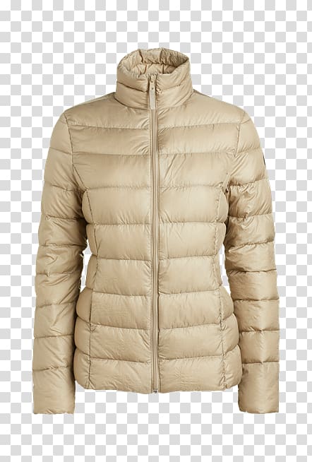 Jacket Daunenjacke Outerwear Moncler Beige, jacket transparent background PNG clipart