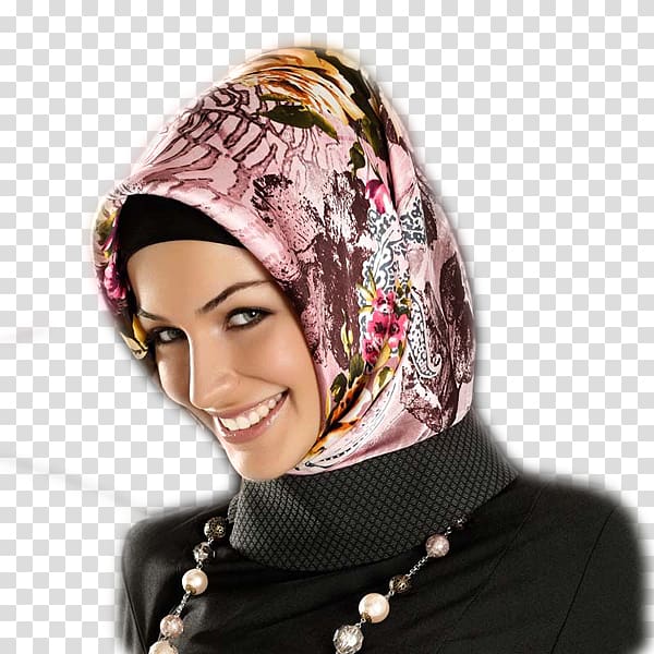 Female Hijab Painting Woman Radio, painting transparent background PNG clipart
