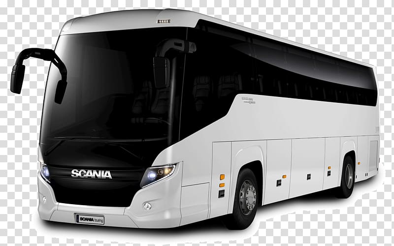 Tour bus service Coach Articulated bus, scania transparent background PNG clipart