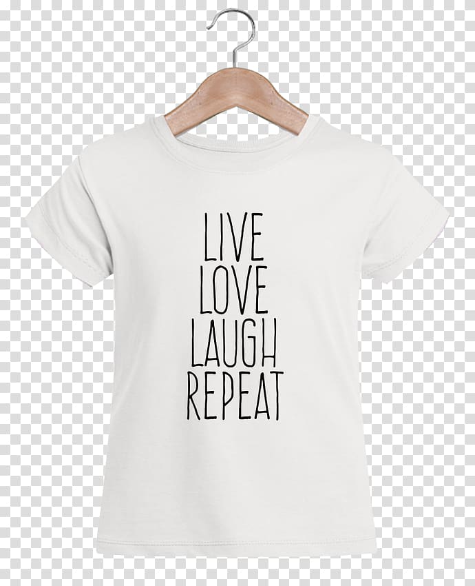 T-shirt iPhone 4 iPhone 5 iPhone 6 Bluza, live love laugh transparent background PNG clipart