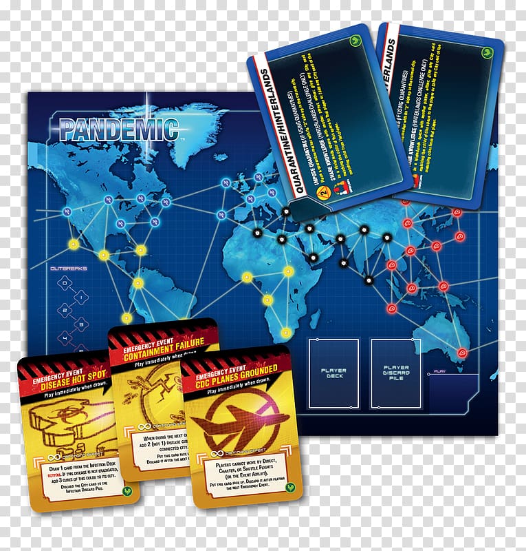 Pandemic: The Board Game Z-Man Games Pandemic: State of Emergency Expansion, crisis team transparent background PNG clipart