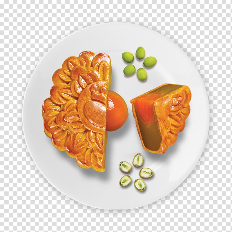 Baked mooncake Bánh Chinese sausage Bakery, trung thu transparent background PNG clipart