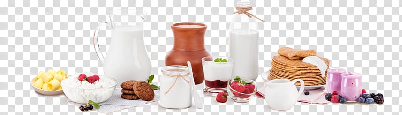 Soured milk Cream Kefir Dairy Products, milk cream transparent background PNG clipart