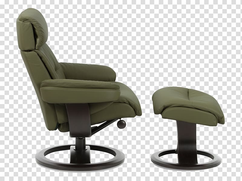 Recliner Furniture Chair Footstool, chair transparent background PNG clipart