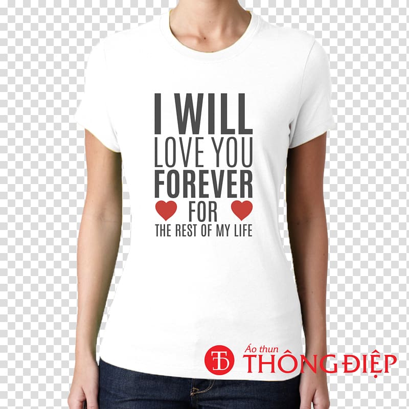 T-shirt Key Chains Shoulder Logo Product, i will love you forever transparent background PNG clipart