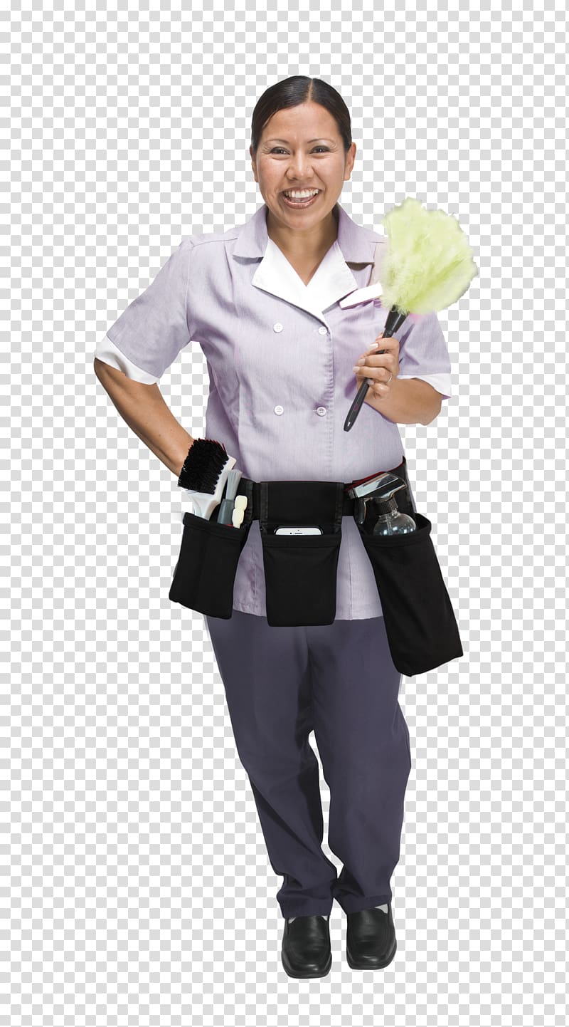 Housekeeping Hotel Maid Cleaner, maid transparent background PNG clipart