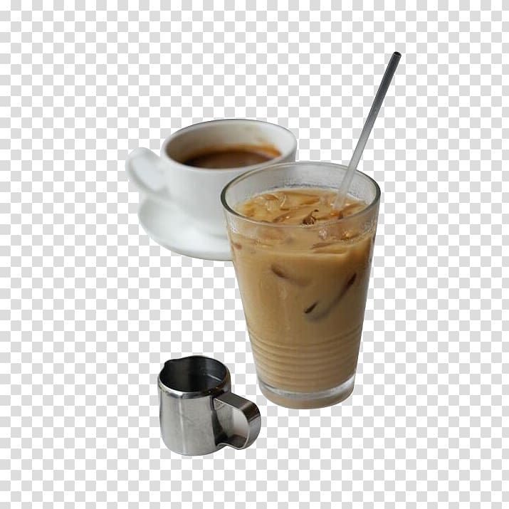 Hong Kong-style milk tea Frappxe9 coffee Milkshake, Coffee jelly milk tea transparent background PNG clipart