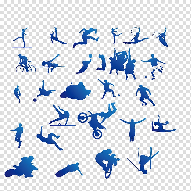Extreme sport Video camera, silhouette transparent background PNG clipart