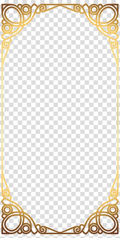 gold frame , Jewellery Gold Icon, Gold jewelry industry atmospheric square border transparent background PNG clipart