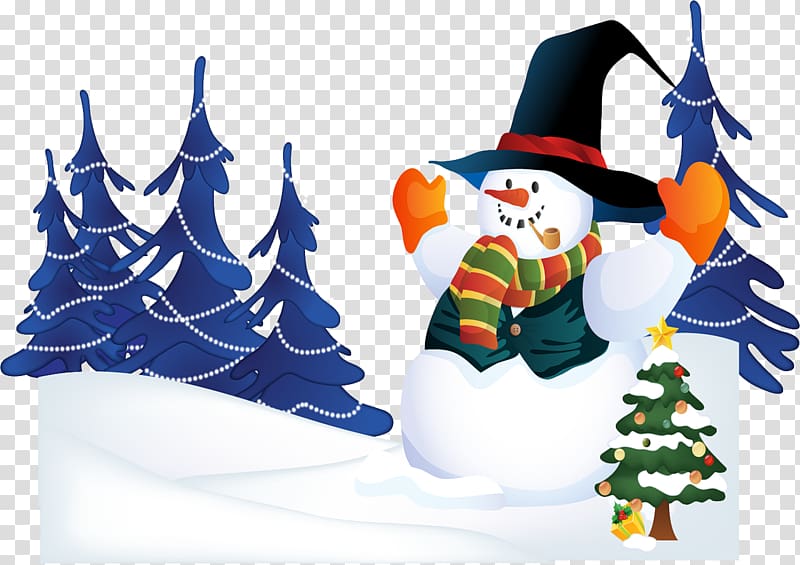 Snowman Drawing Christmas, snowman transparent background PNG clipart