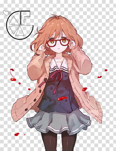 Beyond the Boundary Anime Manga Young Animator Training Project Fan art, Anime transparent background PNG clipart