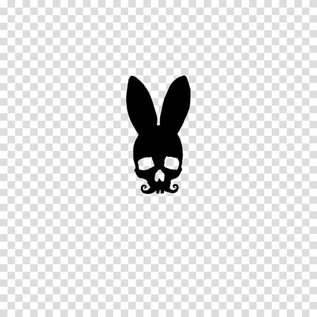 Domestic rabbit Whiskers Easter Bunny Skull, rabbit transparent background PNG clipart