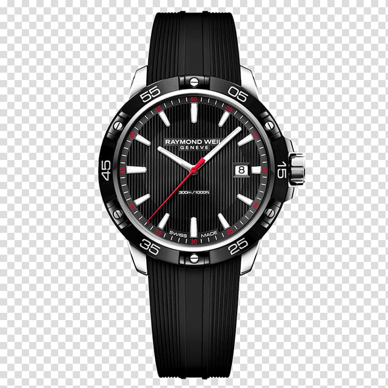 Raymond Weil Diving watch Jewellery Watch strap, watch transparent background PNG clipart