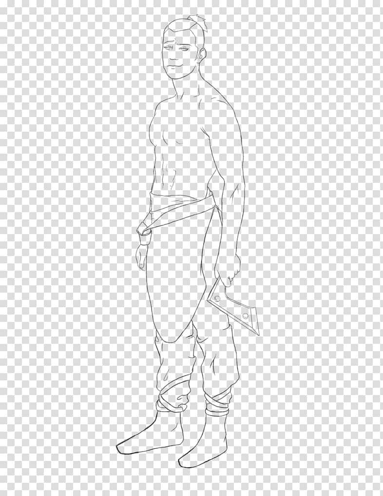 Thumb Human leg Hip Sketch, sokka transparent background PNG clipart
