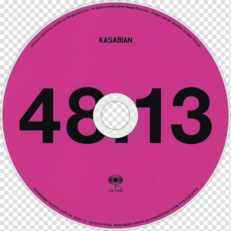 Kasabian 48:13 For Crying Out Loud Velociraptor! Album, cover transparent background PNG clipart