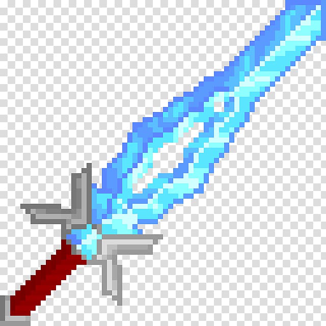 Pixel art Sword, Sword Art transparent background PNG clipart