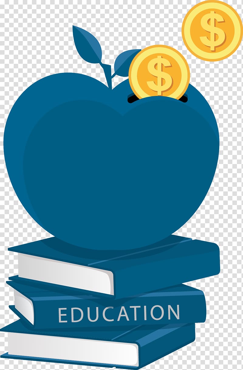 apple coin bank on top of book illustration, Piggy bank Coin , piggy bank transparent background PNG clipart