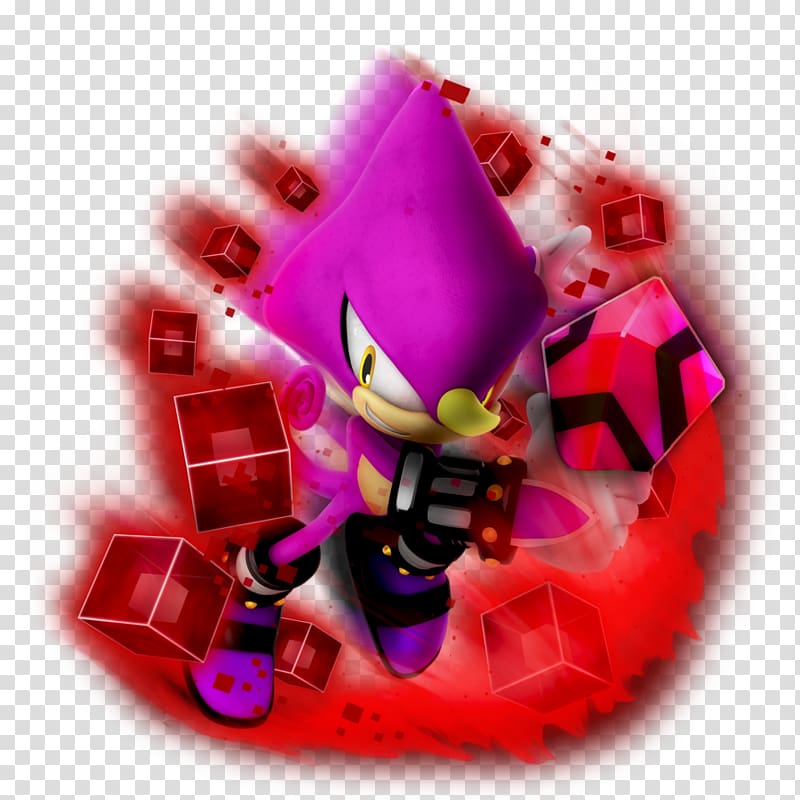 Sonic Forces Sonic Mania Espio the Chameleon Sonic Colors Sonic Generations, ruby transparent background PNG clipart