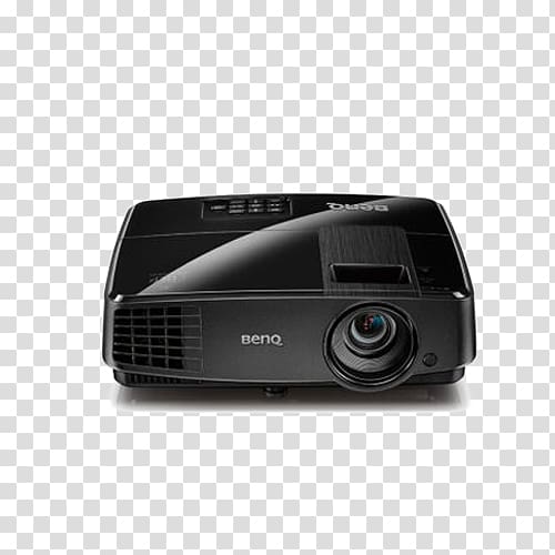 LCD projector Digital Light Processing Super video graphics array Video projector, Business office portable projector transparent background PNG clipart