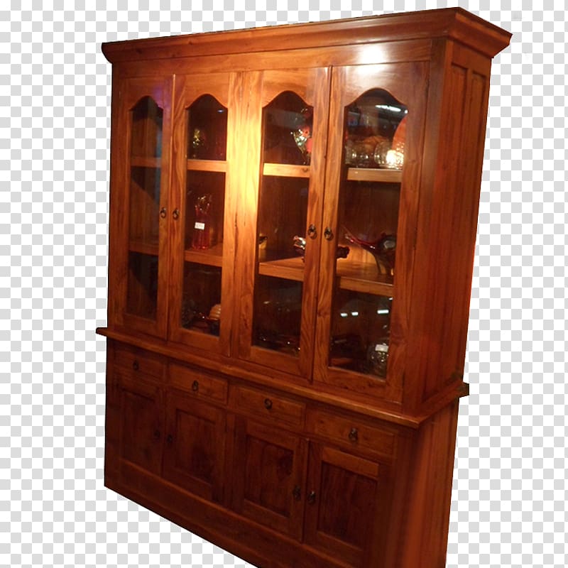 Bookcase Cupboard Chiffonier Wood stain, China Cabinet transparent background PNG clipart
