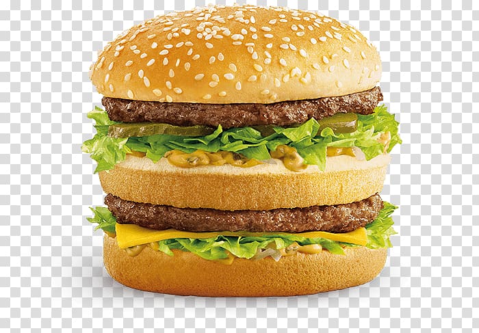 McDonald's Big Mac Hamburger McDonald's Chicken McNuggets McChicken McDonald's Quarter Pounder, others transparent background PNG clipart