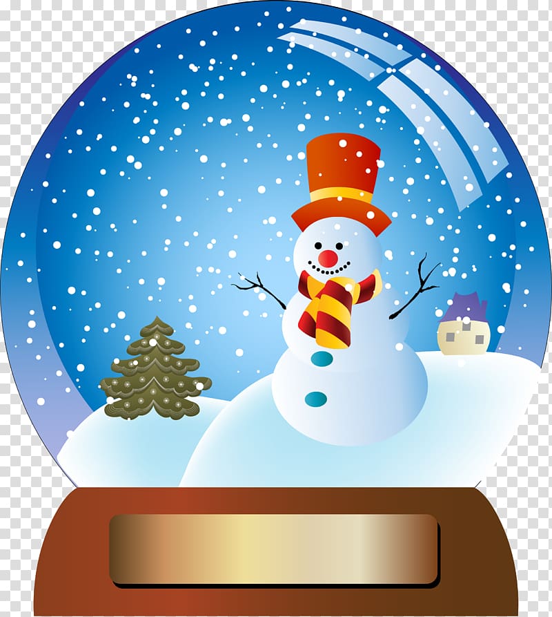 Santa Claus Christmas tree Snowball , Snowball snowman transparent background PNG clipart