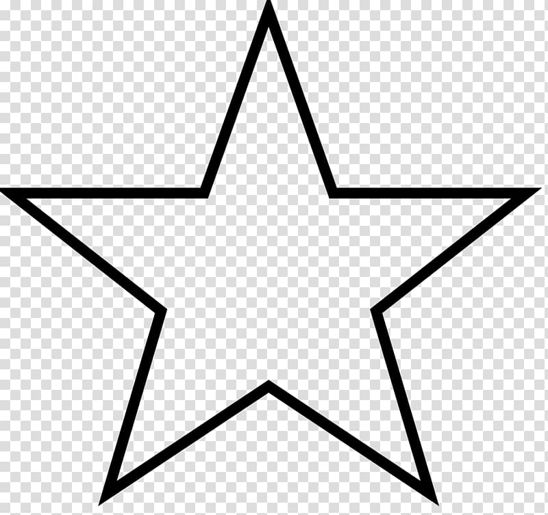Five-pointed star Star polygons in art and culture Symbol Pentagram, hollywood sign transparent background PNG clipart