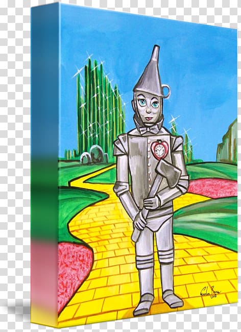 The Tin Man The Wonderful Wizard of Oz Painting Dorothy Gale Tik-Tok, tin man transparent background PNG clipart