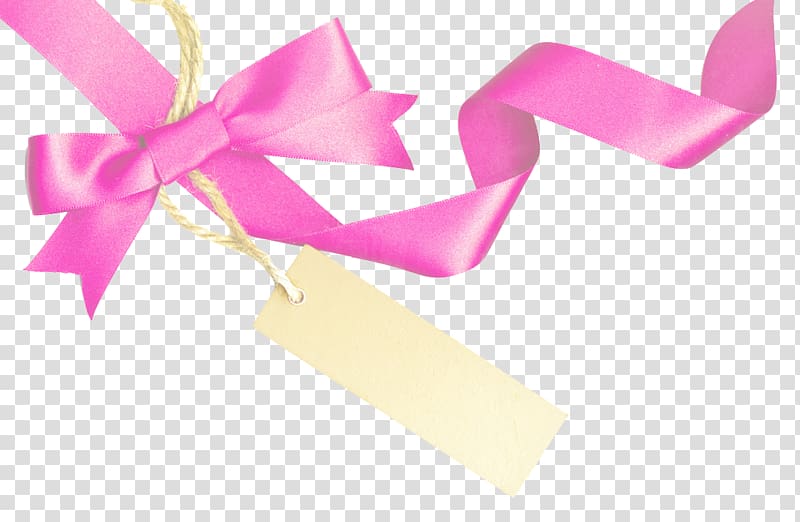 Gift card Rxe9sumxe9 Cover letter Template, Pink Ribbon transparent background PNG clipart