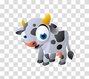 Cattle Animal, Dairy cow transparent background PNG clipart thumbnail