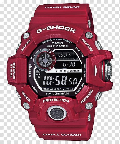Master of G Casio G-Shock Frogman Casio G-Shock Frogman Watch, watch transparent background PNG clipart